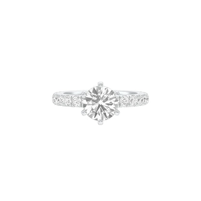 DLR001697 18 KT / White Gold / 22