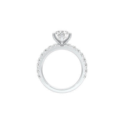 DLR001697 18 KT / White Gold / 22