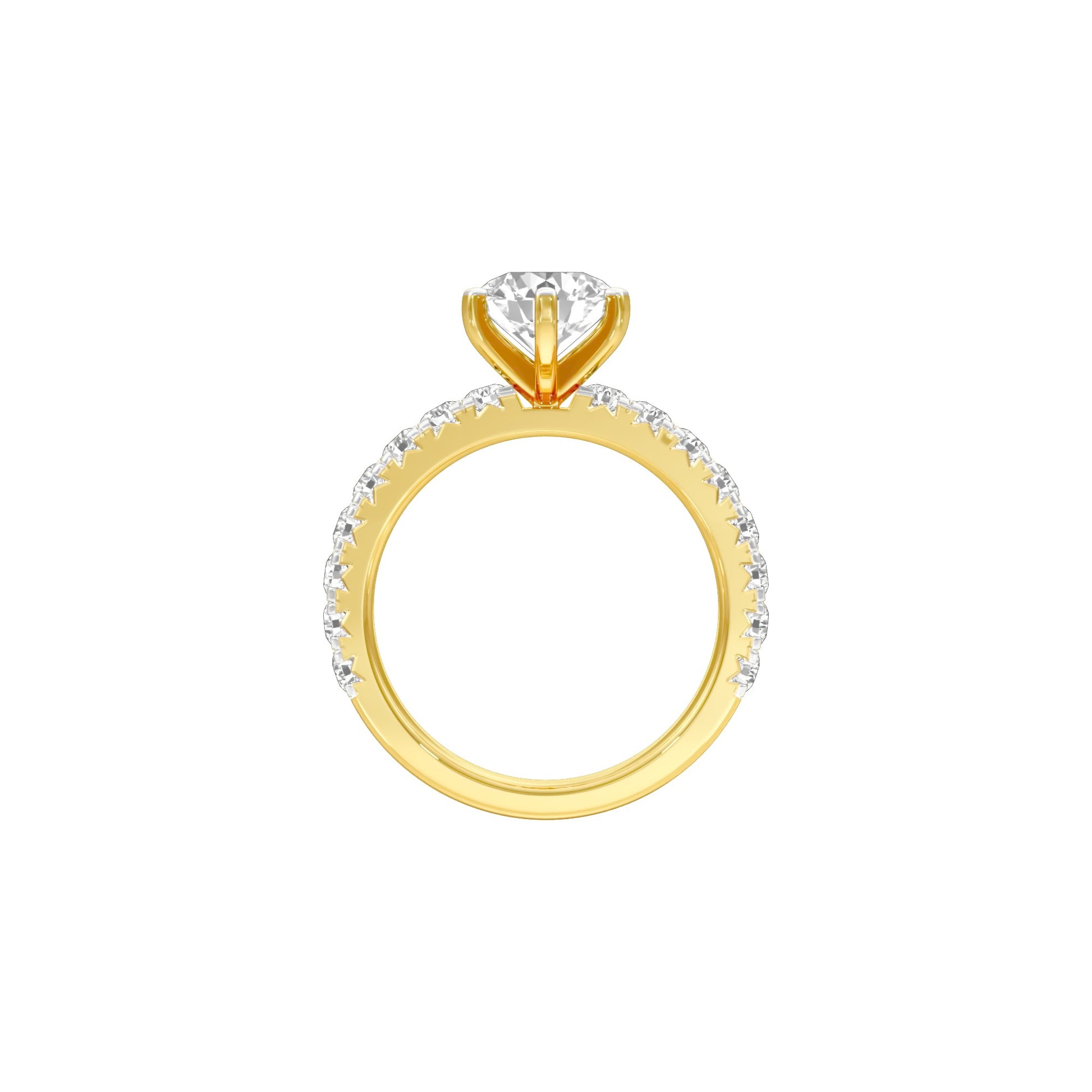 DLR001697 18 KT / Yellow Gold / 22