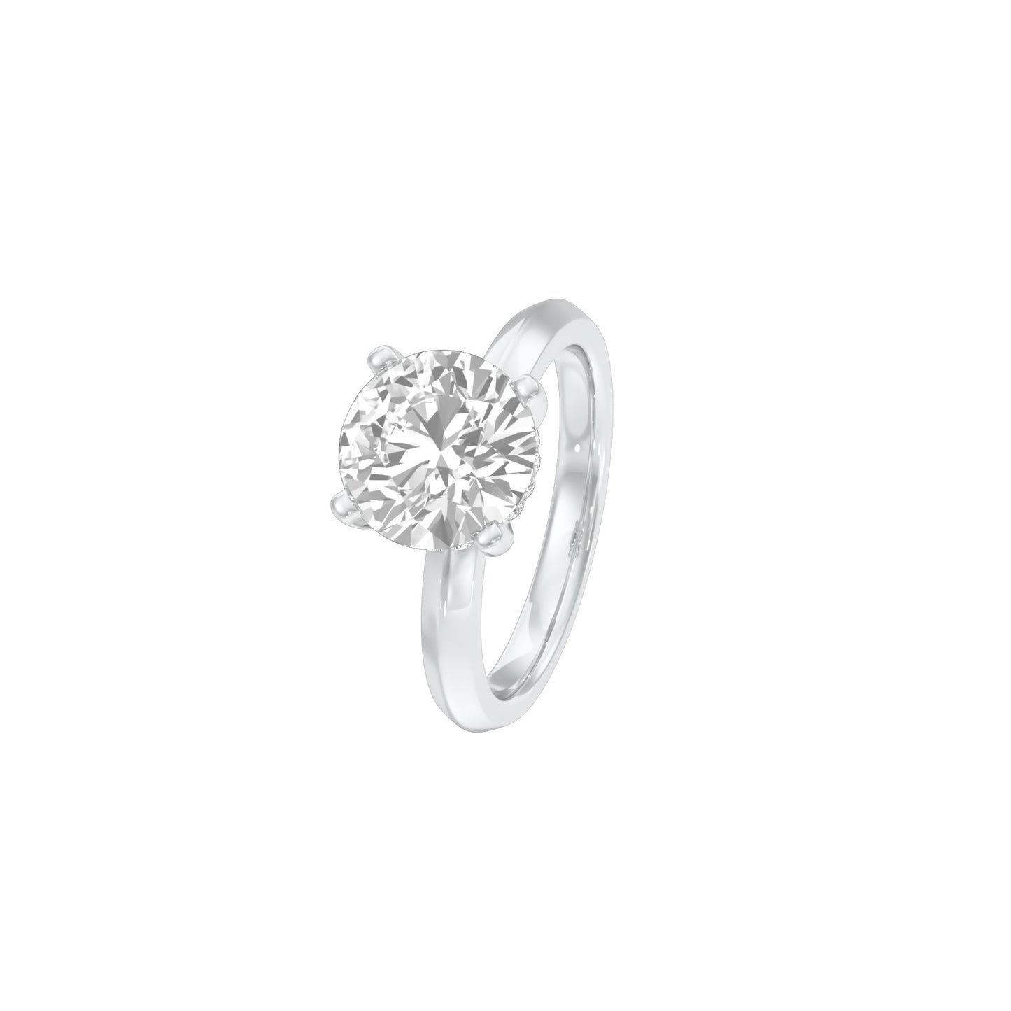 DLR001699 18 KT / White Gold / 22