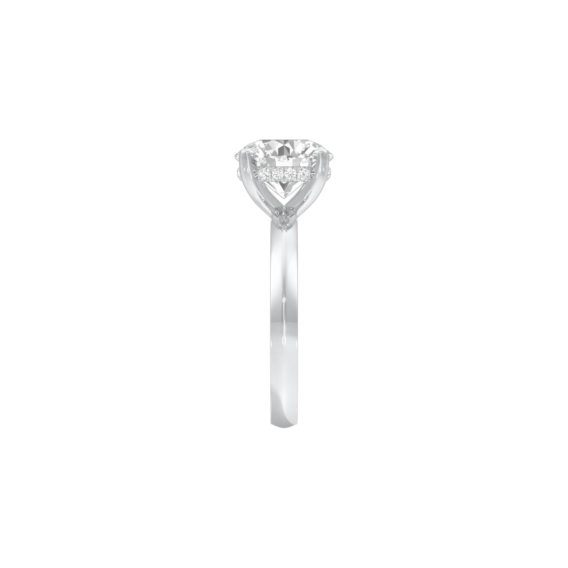 DLR001699 18 KT / White Gold / 22