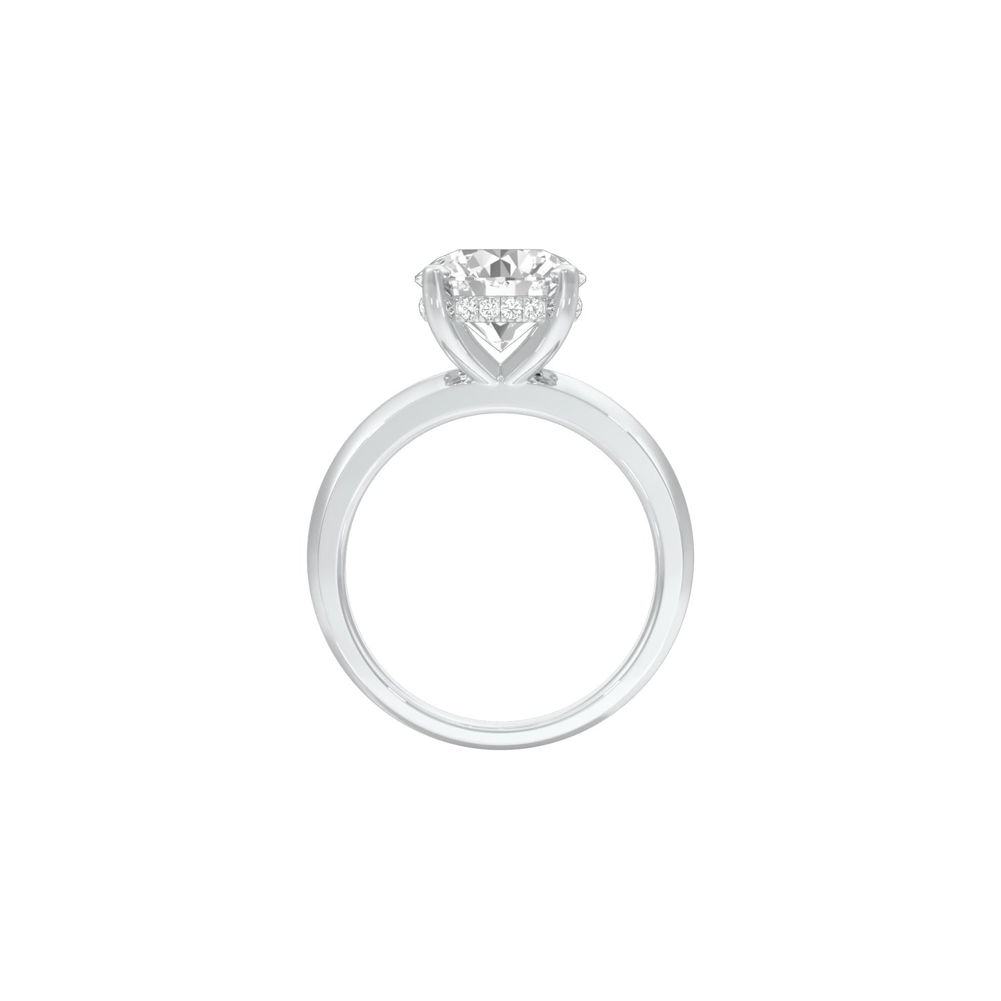DLR001699 18 KT / White Gold / 22