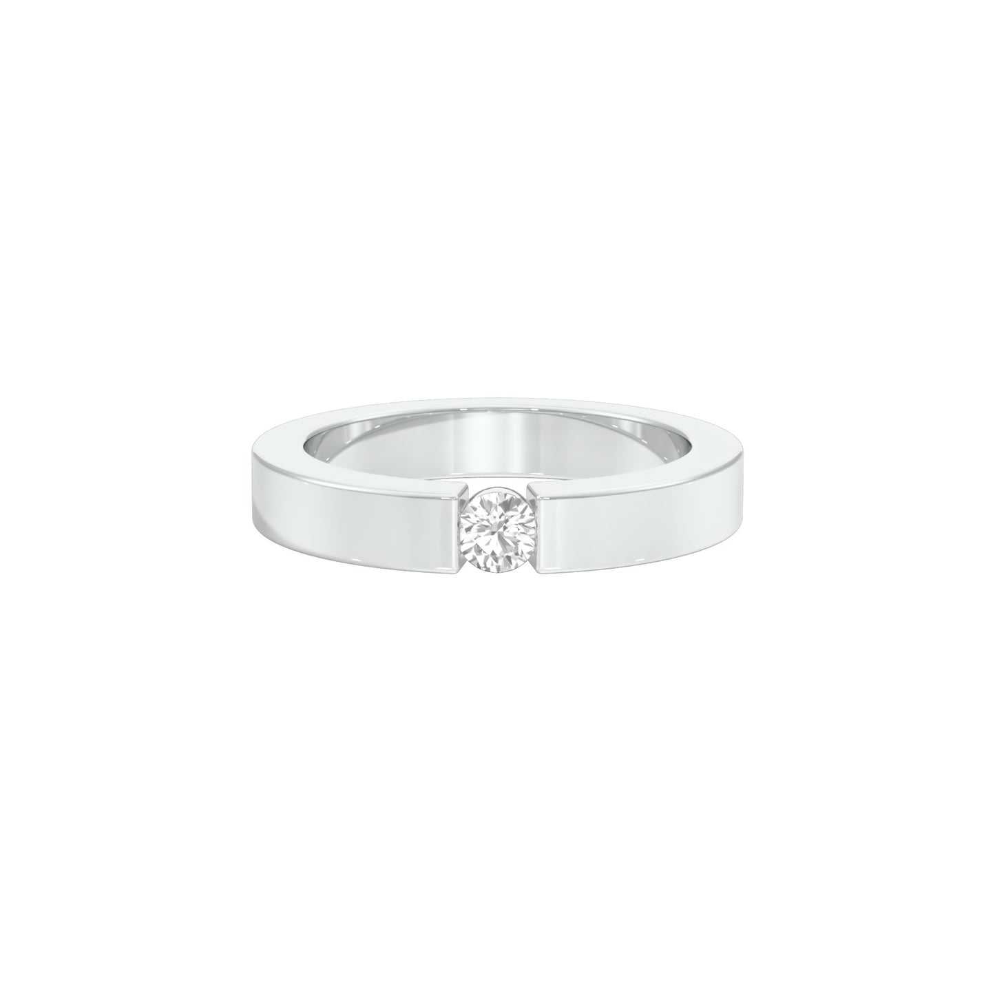 DLR001701 18 KT / White Gold / 22