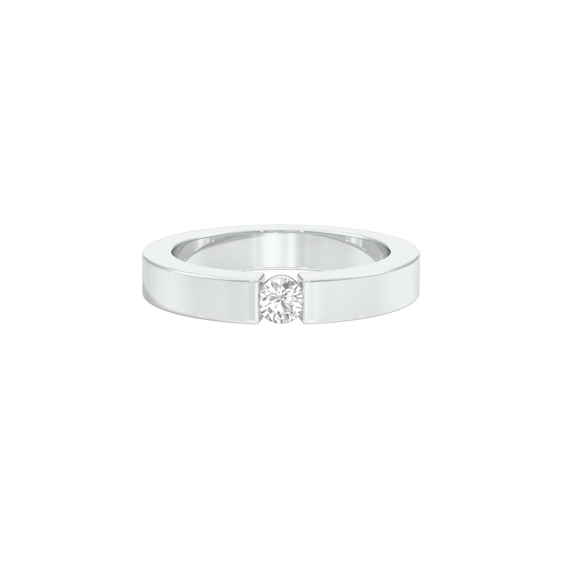 DLR001701 18 KT / White Gold / 22