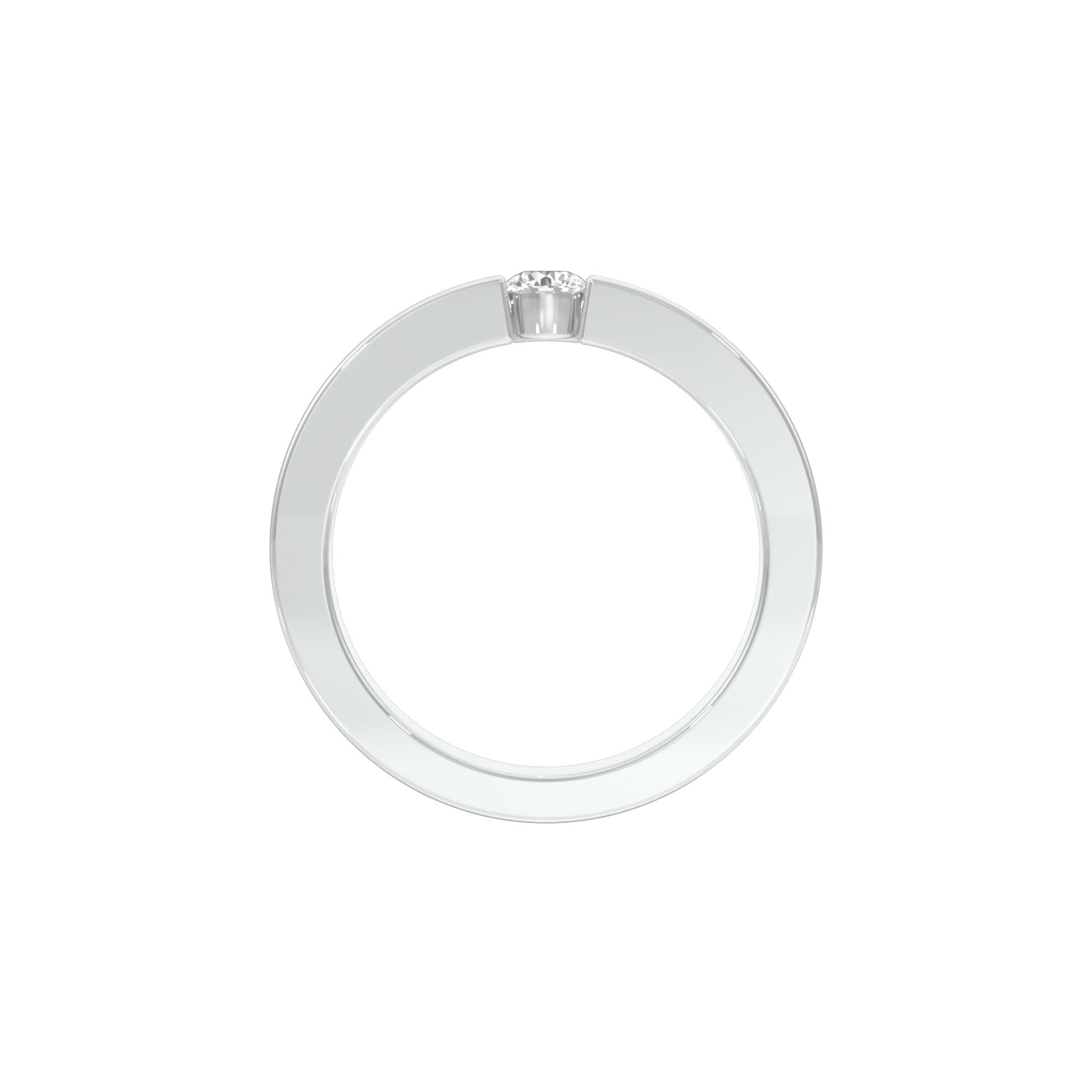 DLR001701 18 KT / White Gold / 22