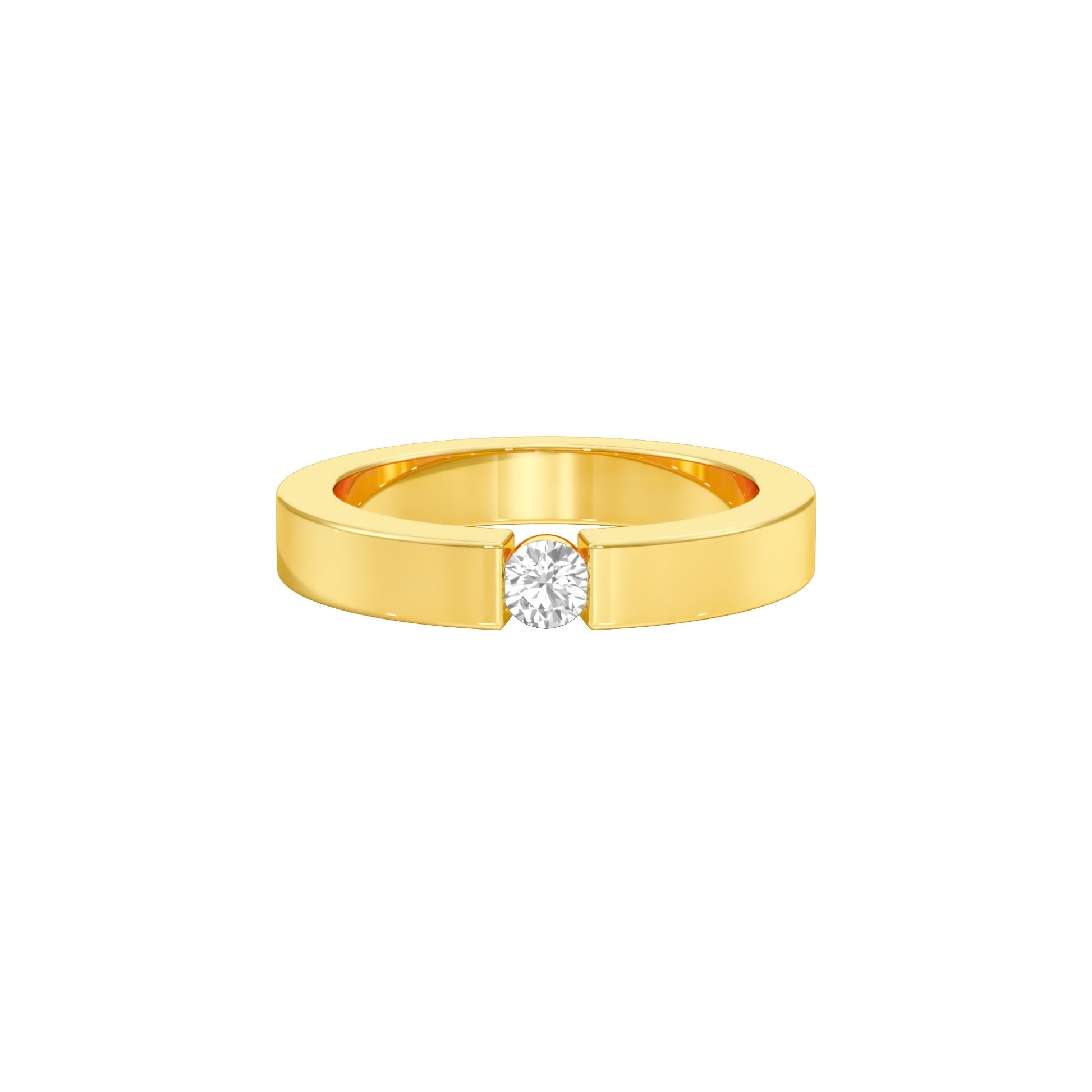 DLR001701 18 KT / Yellow Gold / 22