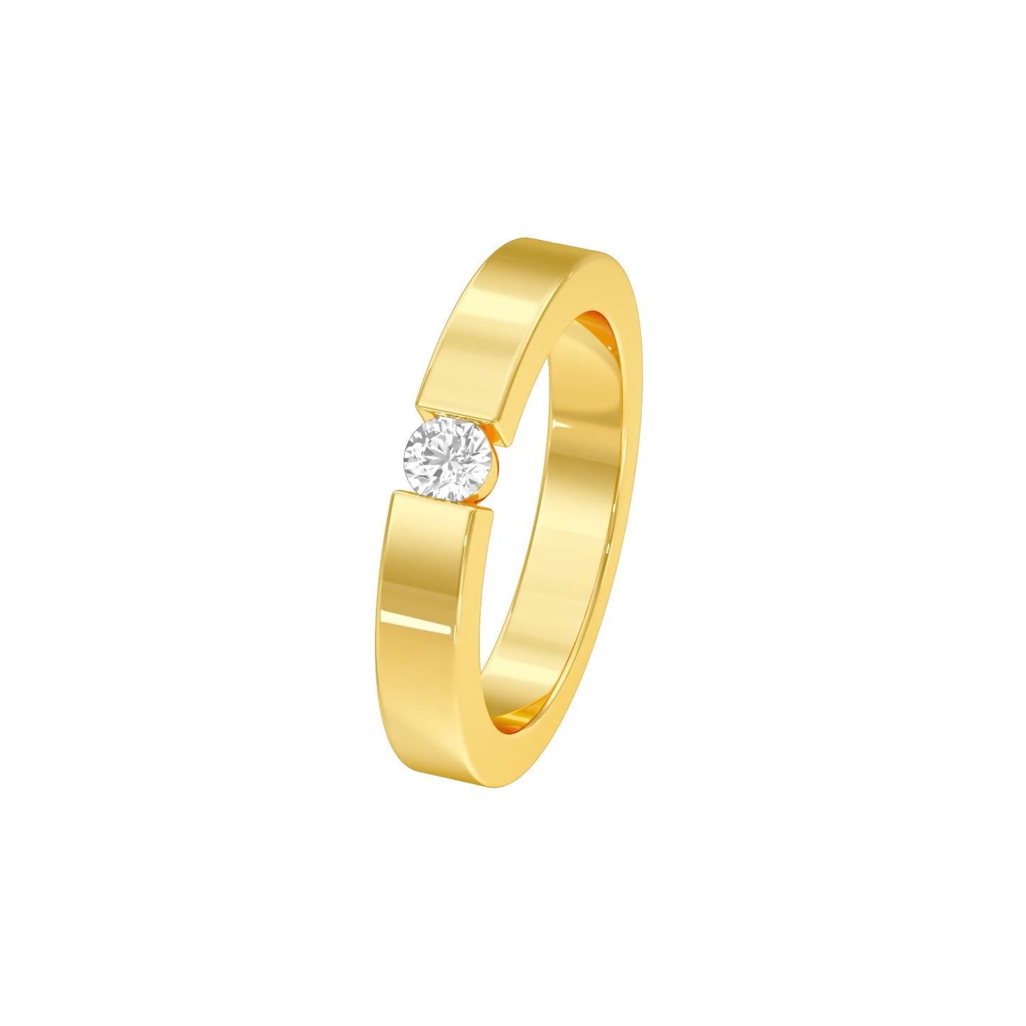 DLR001701 18 KT / Yellow Gold / 22