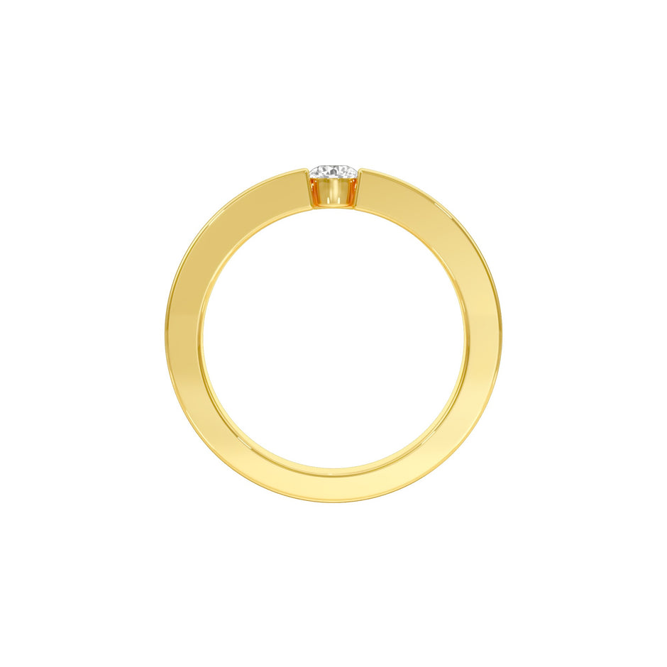 DLR001701 18 KT / Yellow Gold / 22