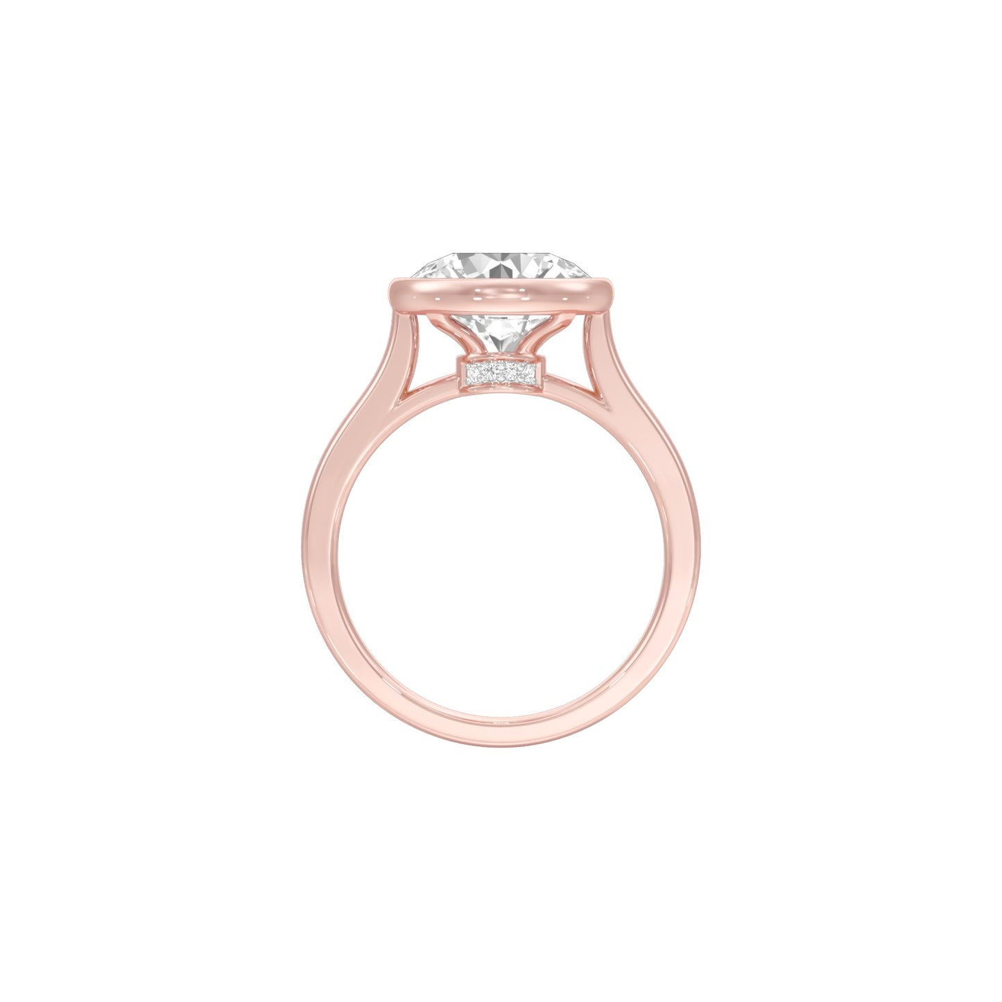 DLR001702 18 KT / Rose Gold / 22