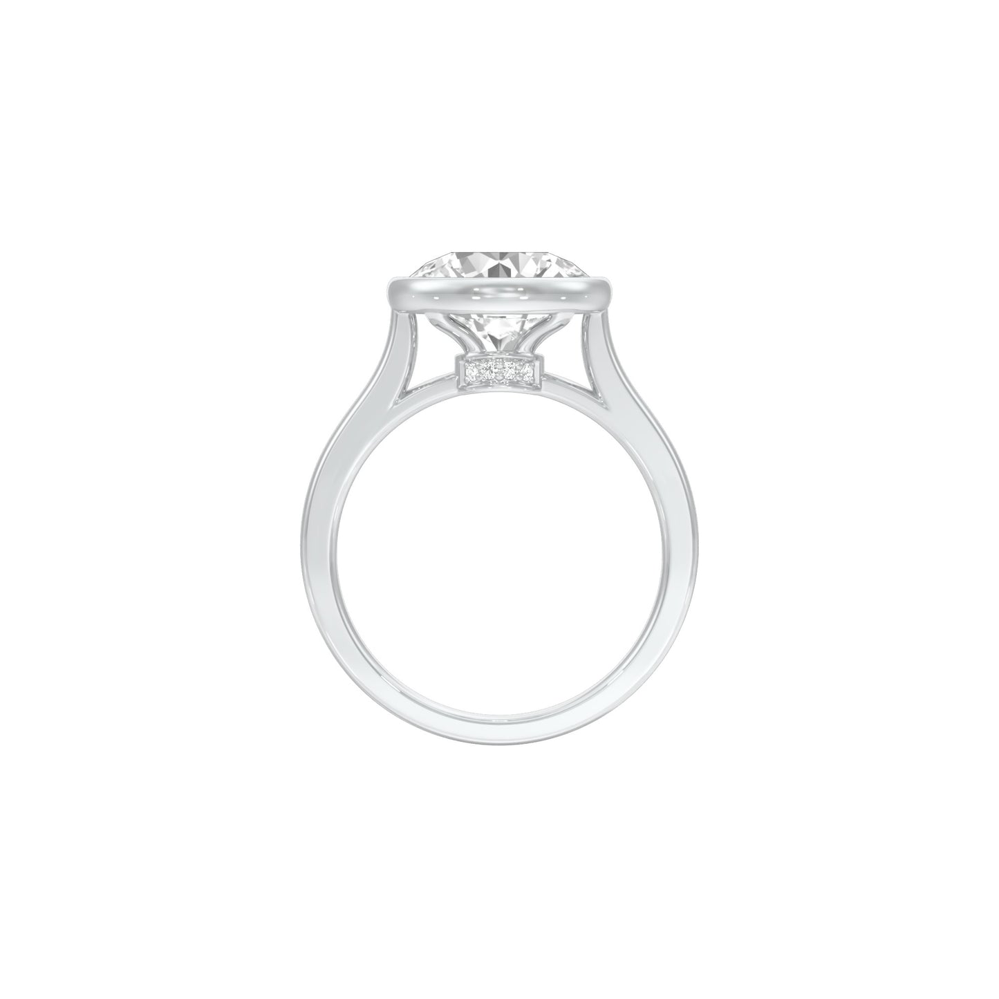 DLR001702 18 KT / White Gold / 22