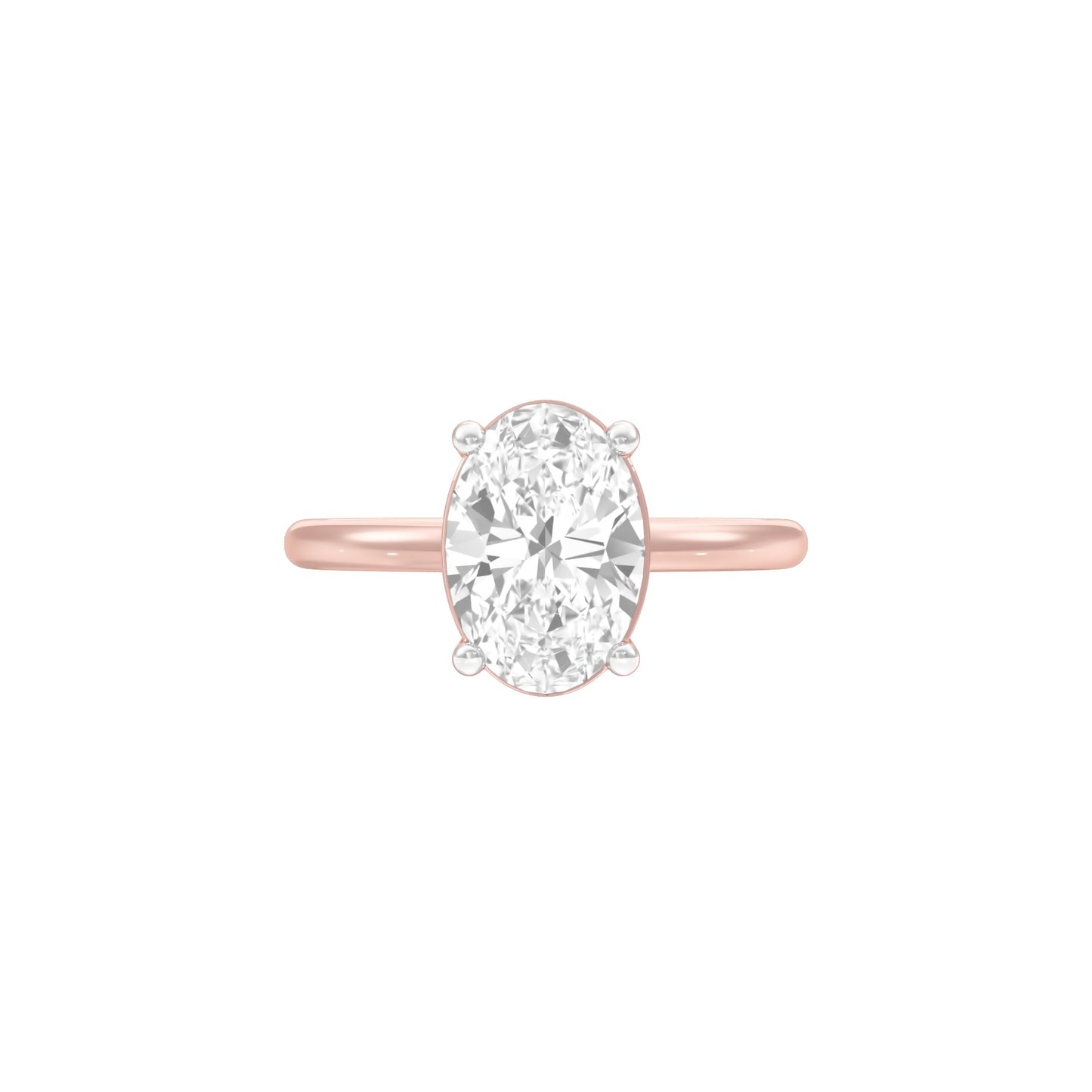 DLR001703 18 KT / Rose Gold / 22
