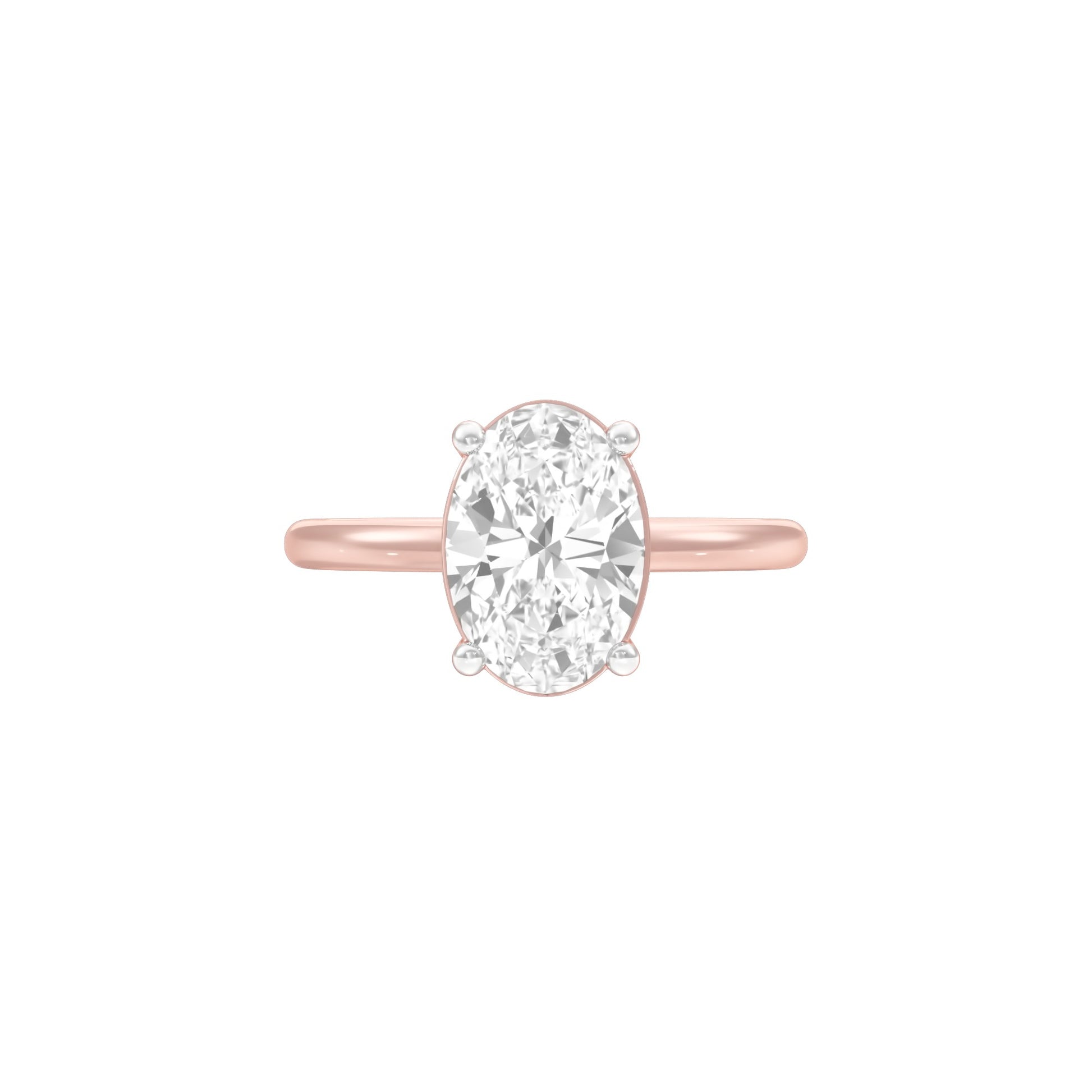 DLR001703 18 KT / Rose Gold / 22