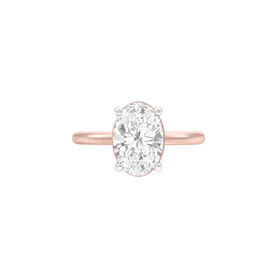 DLR001703 18 KT / Rose Gold / 22