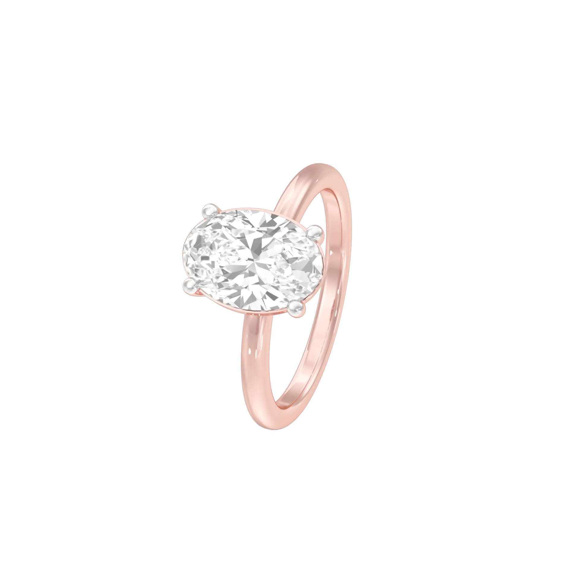 DLR001703 18 KT / Rose Gold / 22