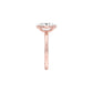 DLR001703 18 KT / Rose Gold / 22