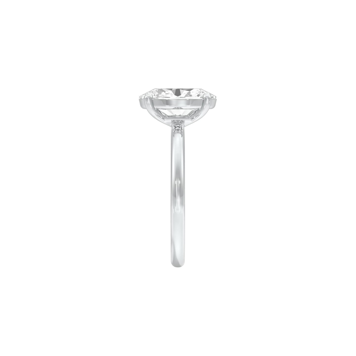 DLR001703 18 KT / White Gold / 22
