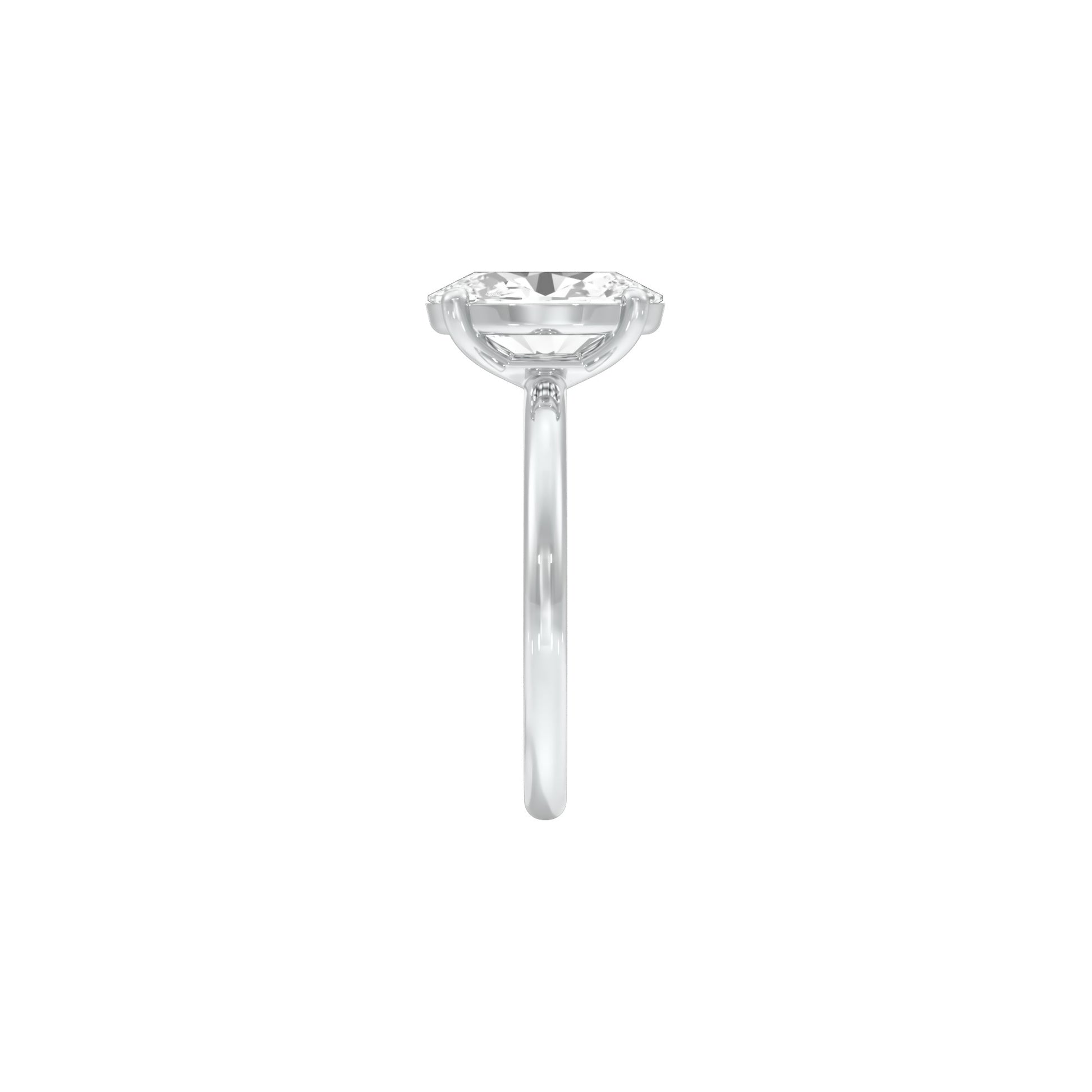 DLR001703 18 KT / White Gold / 22