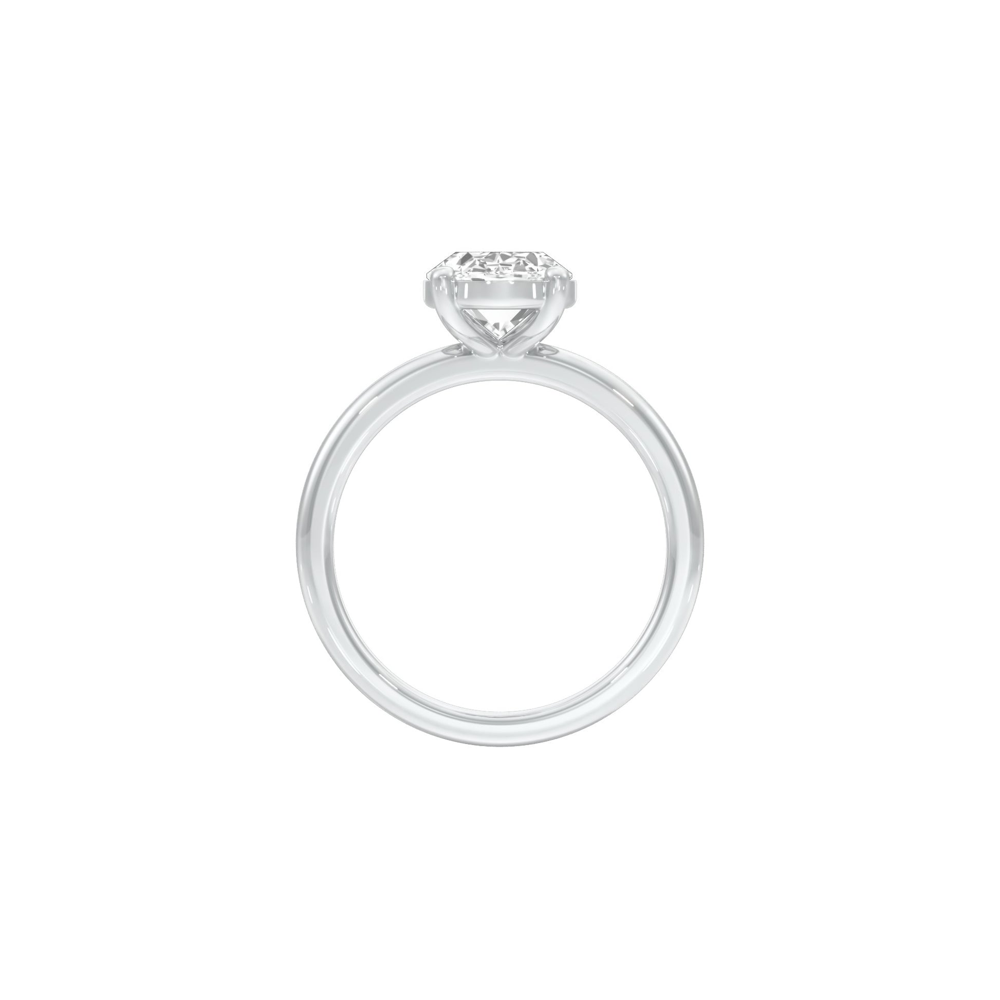DLR001703 18 KT / White Gold / 22