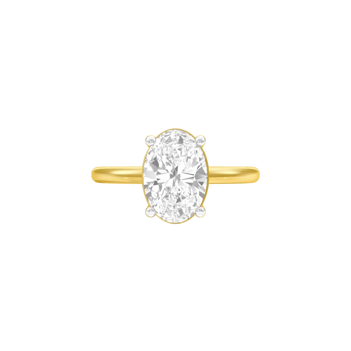 DLR001703 18 KT / Yellow Gold / 22