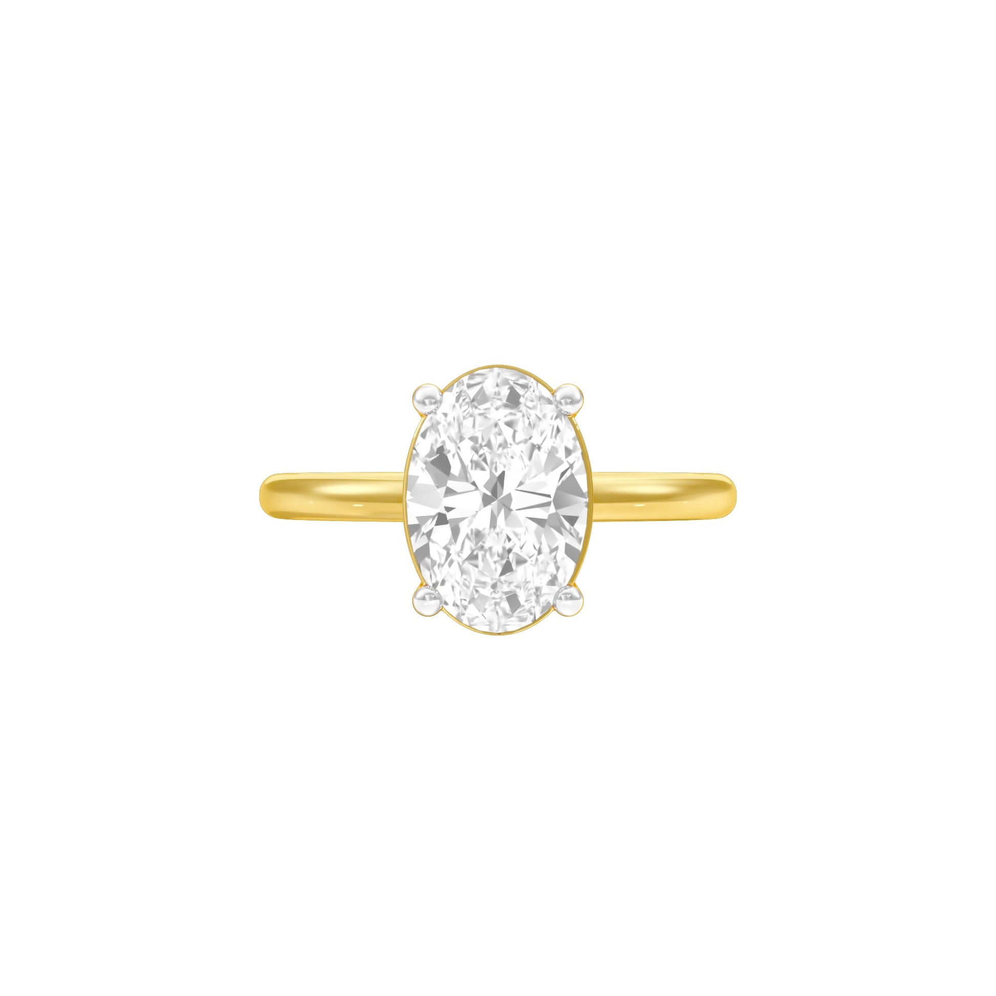 DLR001703 18 KT / Yellow Gold / 22
