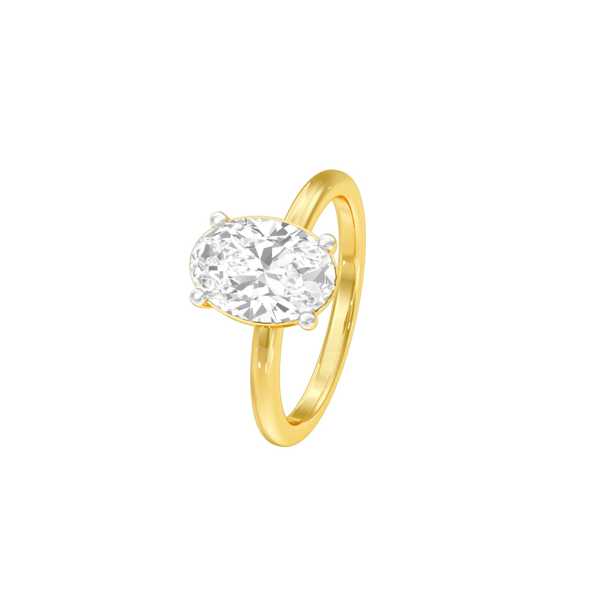 DLR001703 18 KT / Yellow Gold / 22