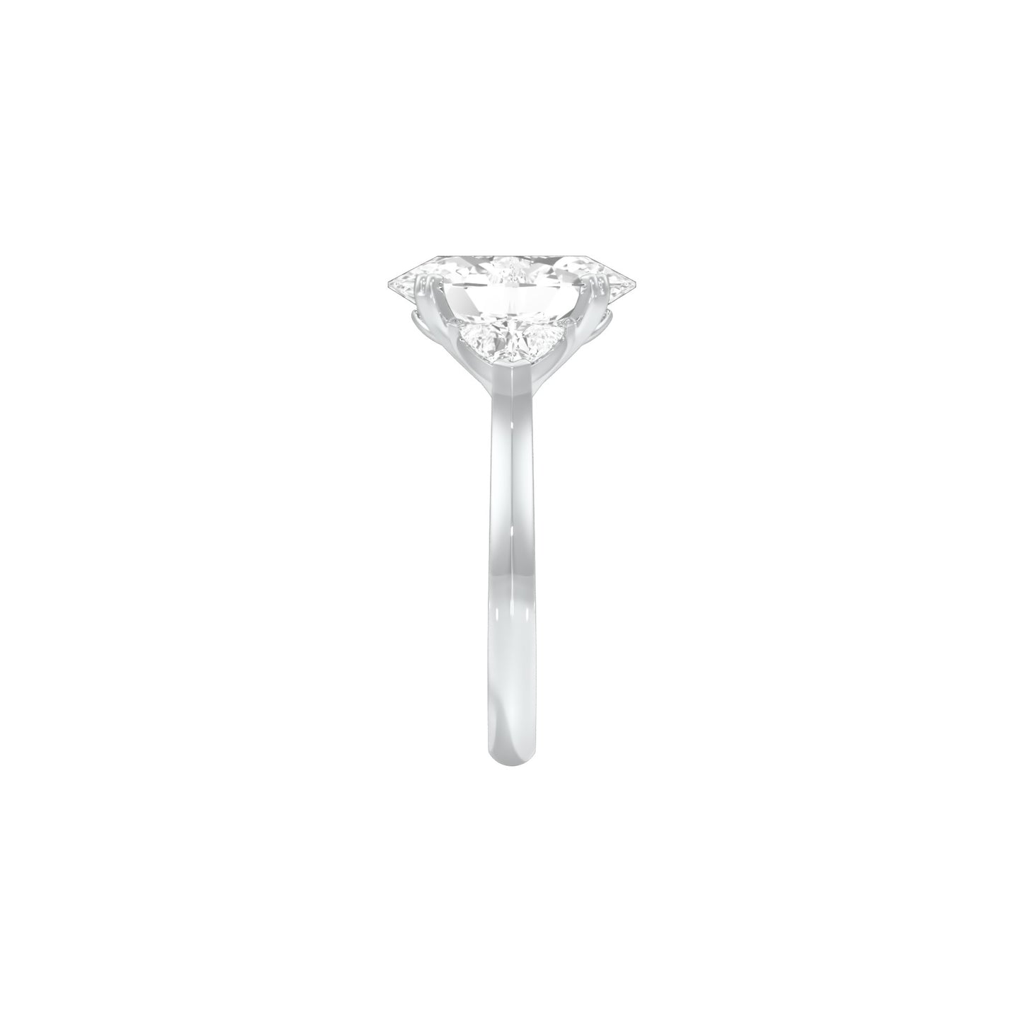 DLR001704 18 KT / White Gold / 22