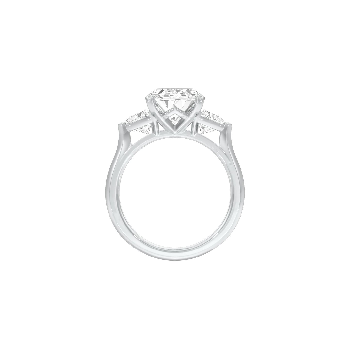 DLR001704 18 KT / White Gold / 22