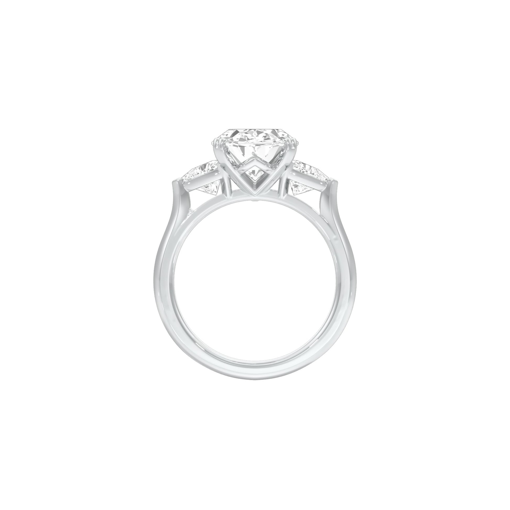 DLR001704 18 KT / White Gold / 22