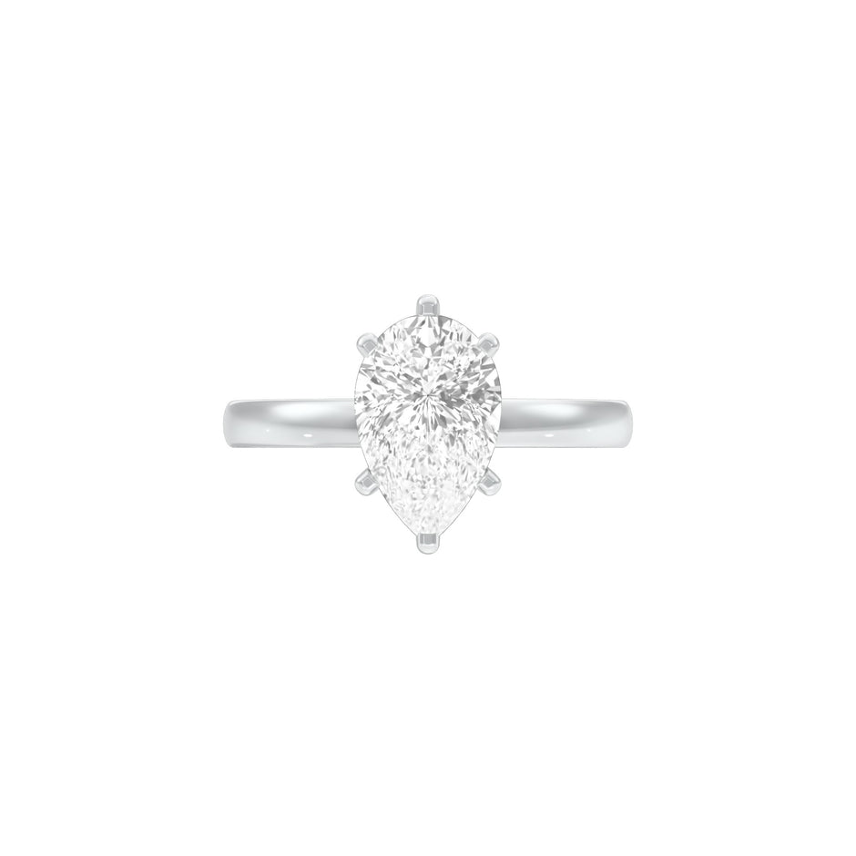 DLR001705 18 KT / White Gold / 22