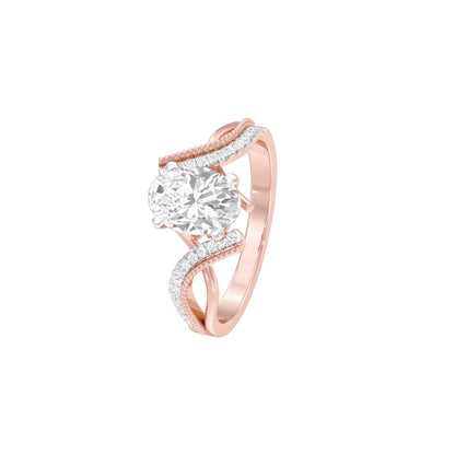 DLR001706 18 KT / Rose Gold / 22