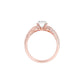DLR001706 18 KT / Rose Gold / 22