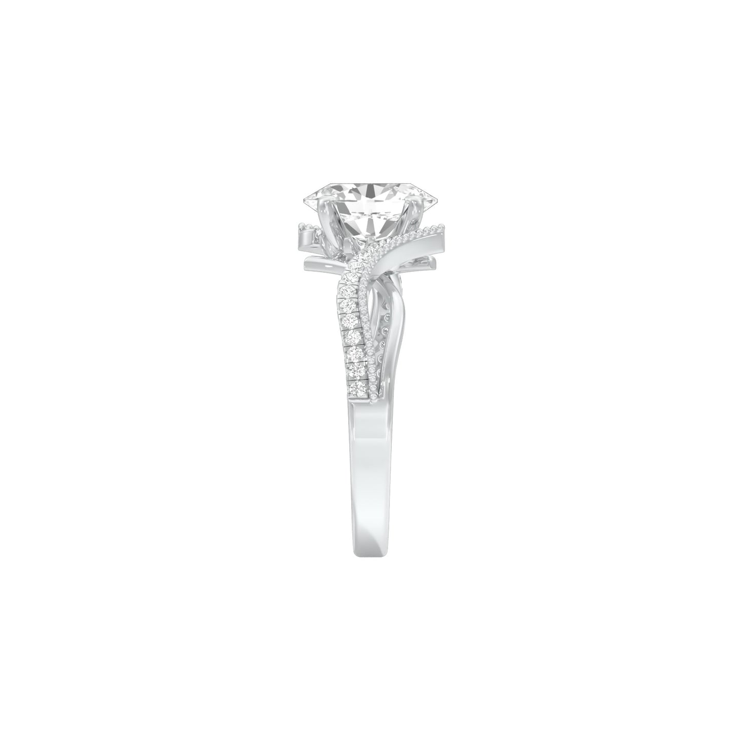 DLR001706 18 KT / White Gold / 22
