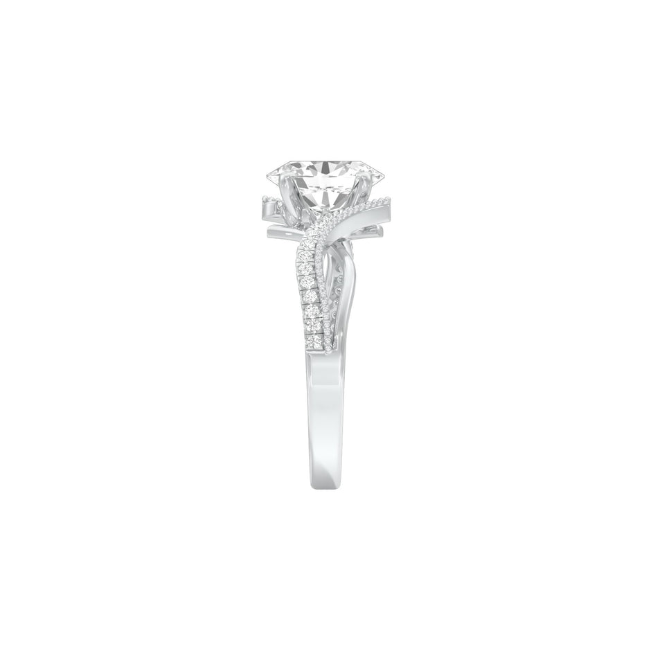 DLR001706 18 KT / White Gold / 22