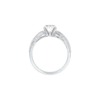DLR001706 18 KT / White Gold / 22