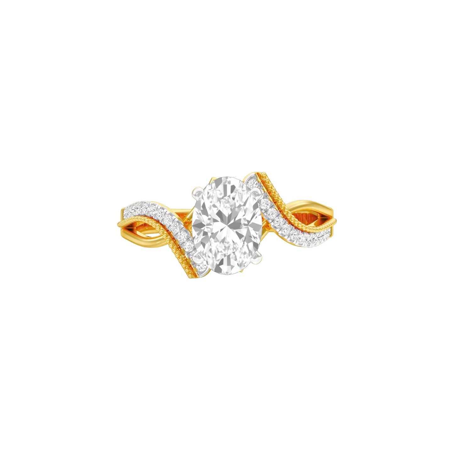 DLR001706 18 KT / Yellow Gold / 22
