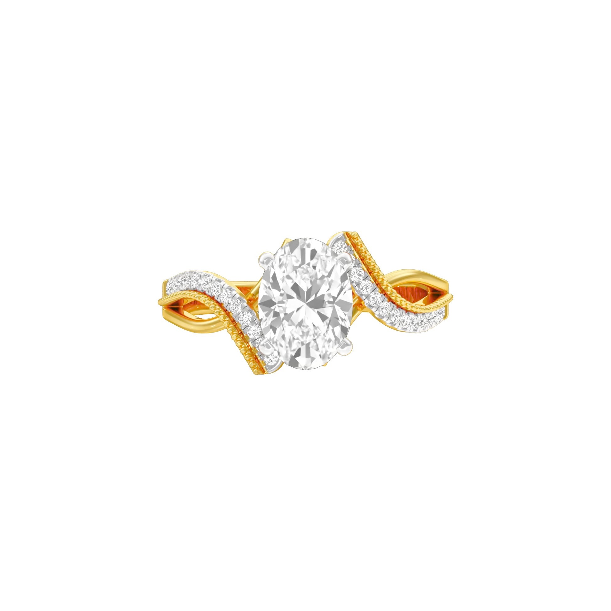 DLR001706 18 KT / Yellow Gold / 22