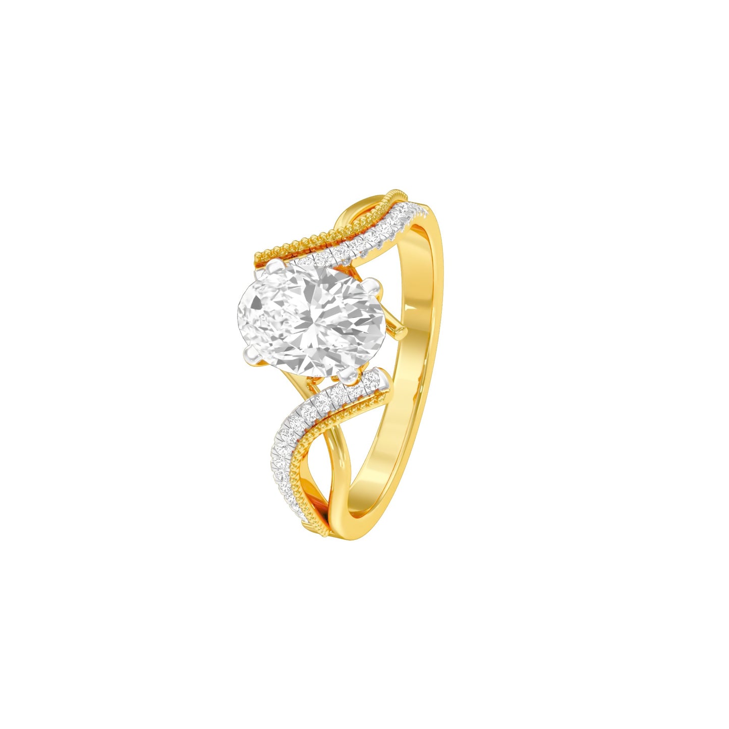 DLR001706 18 KT / Yellow Gold / 22