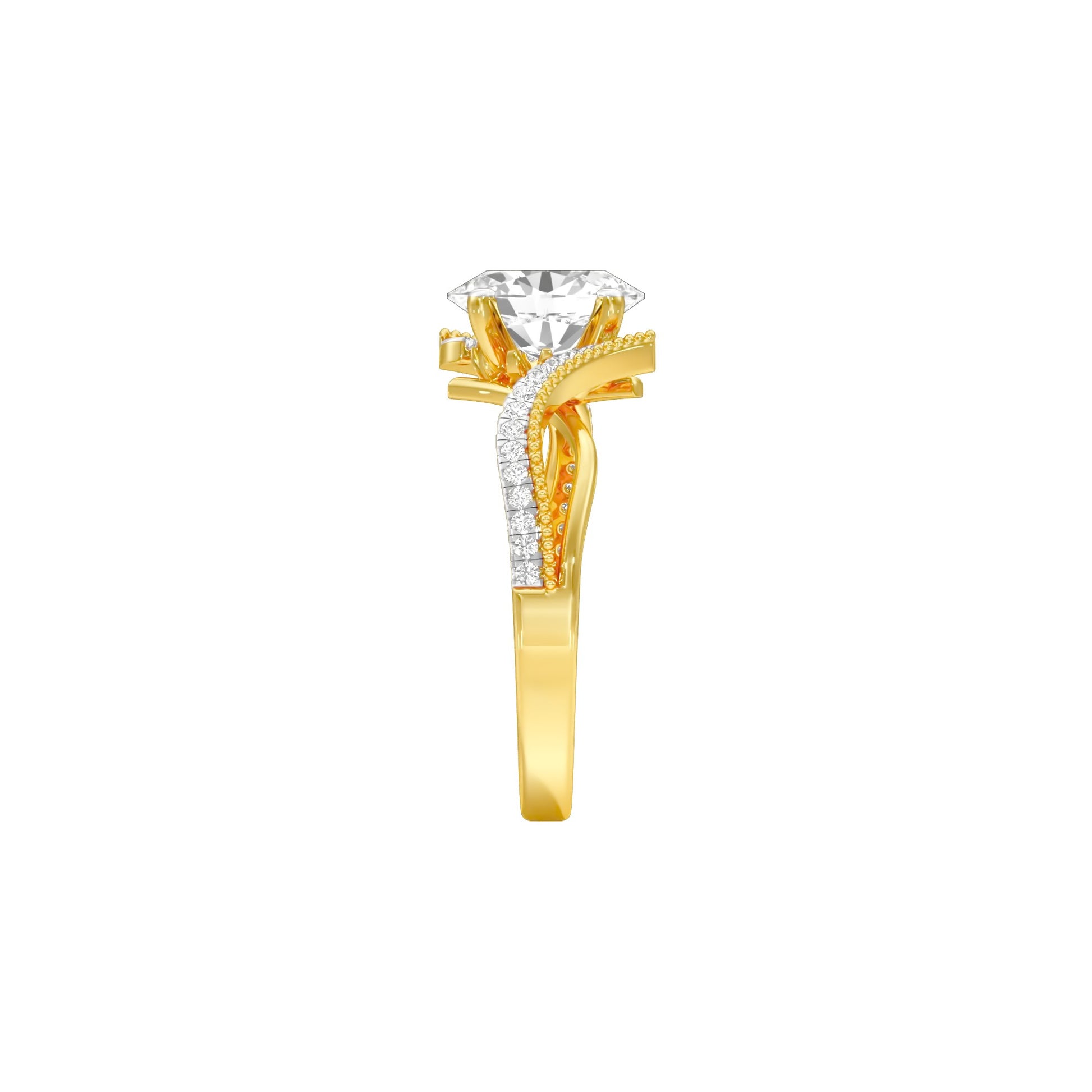 DLR001706 18 KT / Yellow Gold / 22