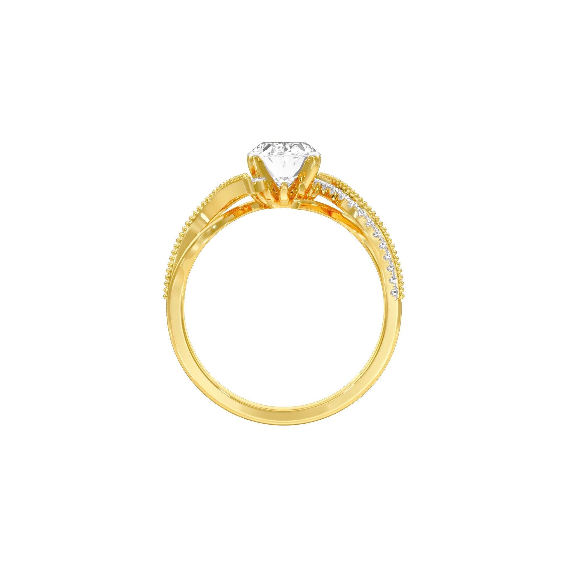 DLR001706 18 KT / Yellow Gold / 22