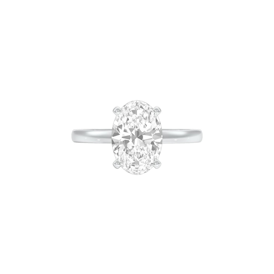 DLR001708 18 KT / White Gold / 22