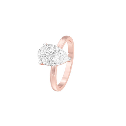 DLR001709 18 KT / Rose Gold / 22
