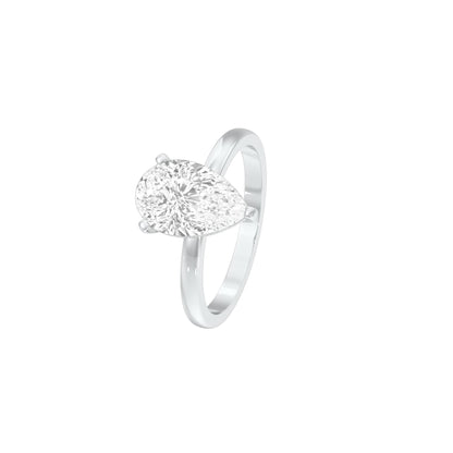 DLR001709 18 KT / White Gold / 22