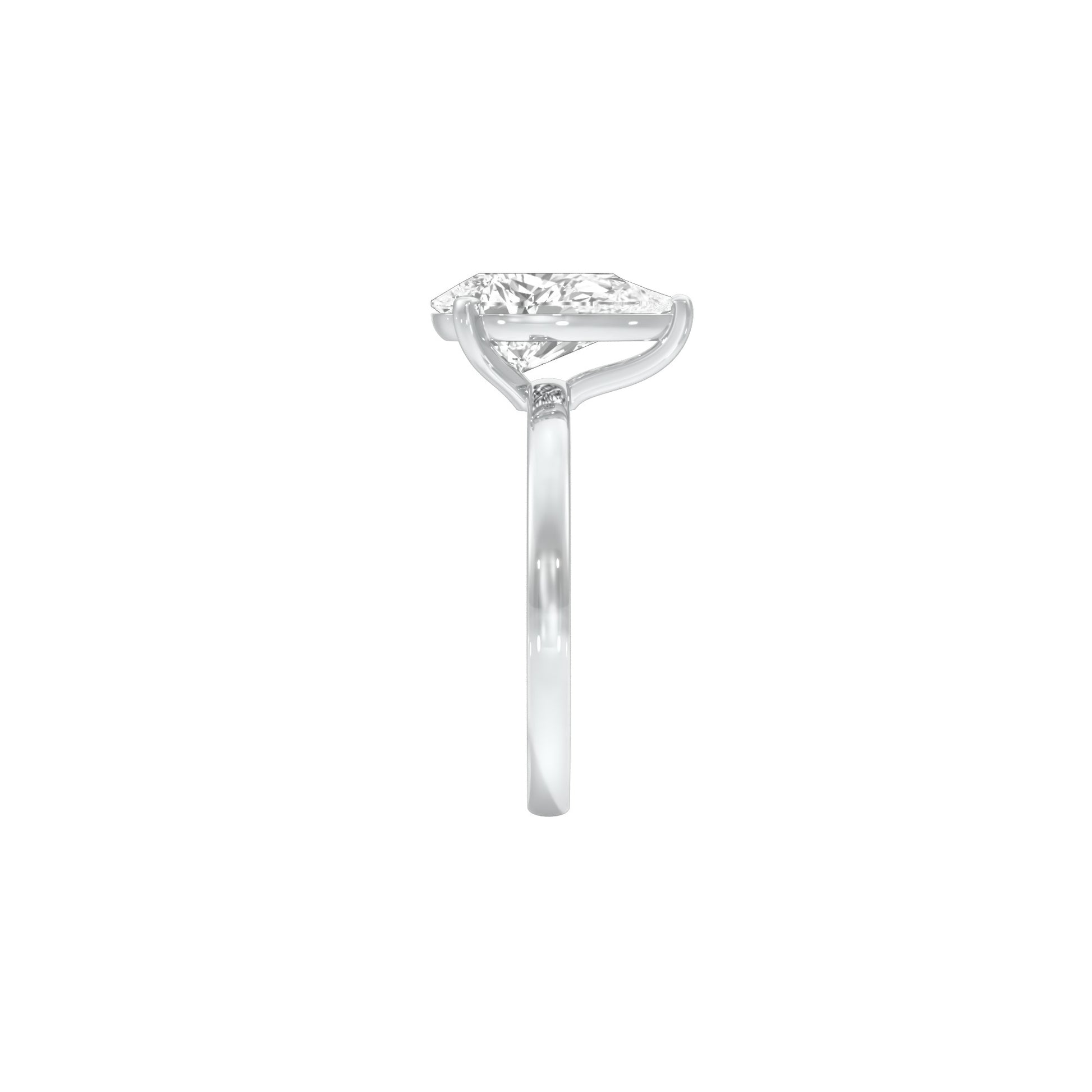 DLR001709 18 KT / White Gold / 22