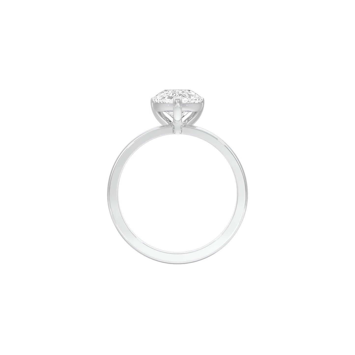 DLR001709 18 KT / White Gold / 22