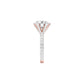 DLR001711 18 KT / Rose Gold / 22