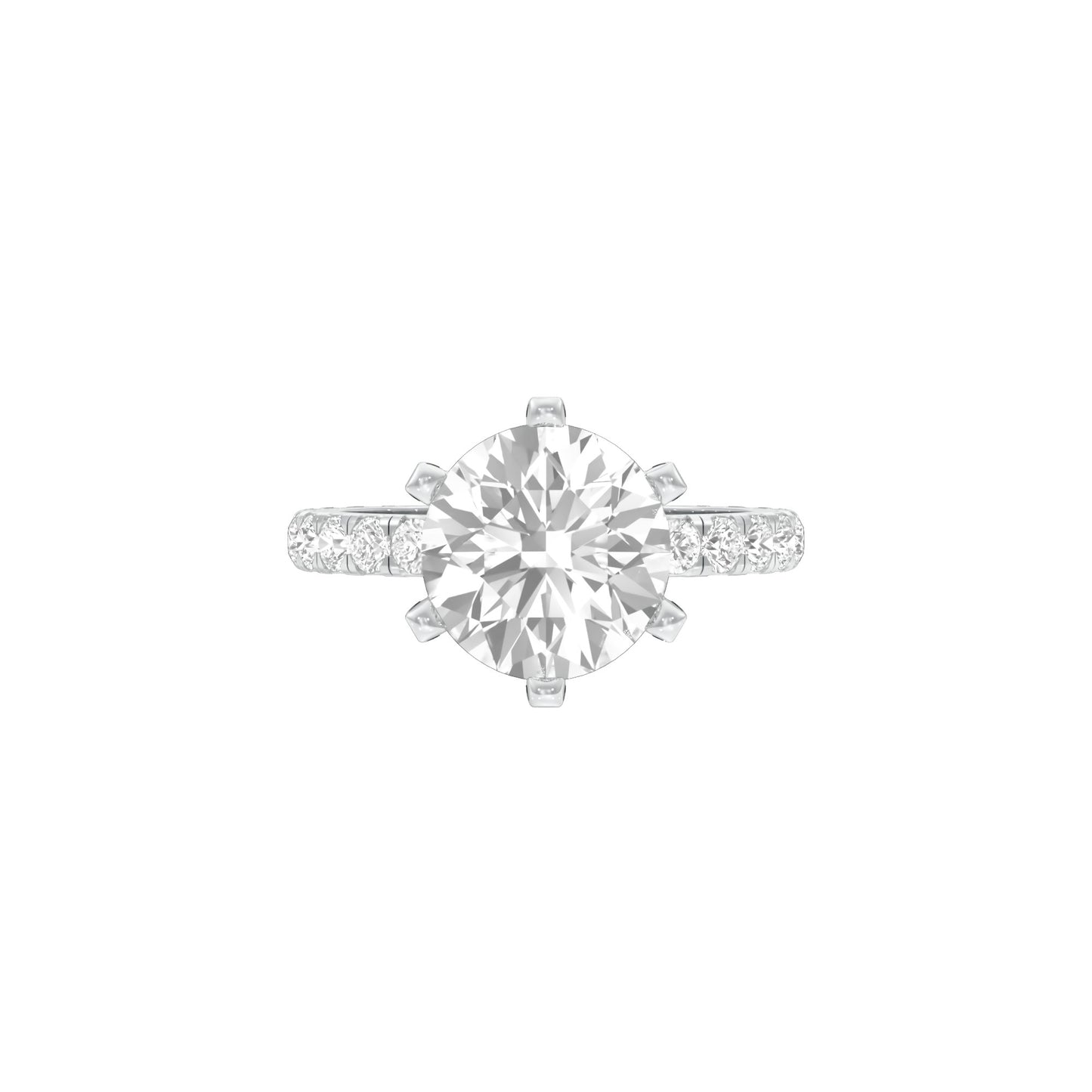 DLR001711 18 KT / White Gold / 22