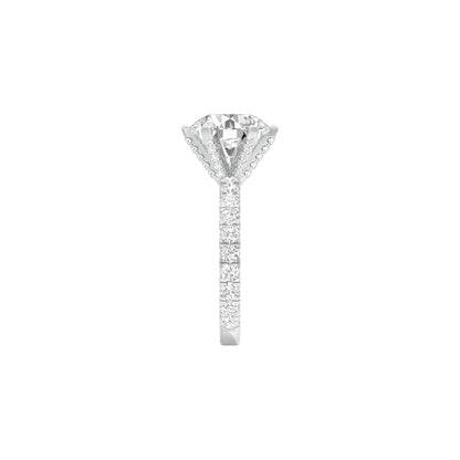 DLR001711 18 KT / White Gold / 22