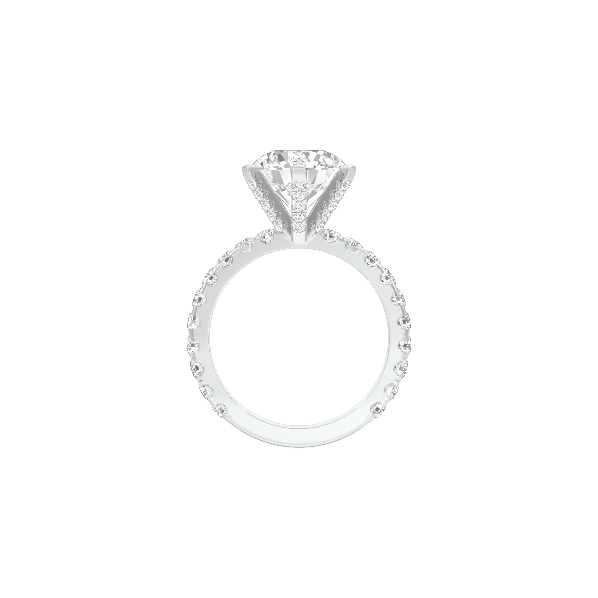 DLR001711 18 KT / White Gold / 22