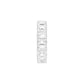 DLR001713 18 KT / White Gold / 22