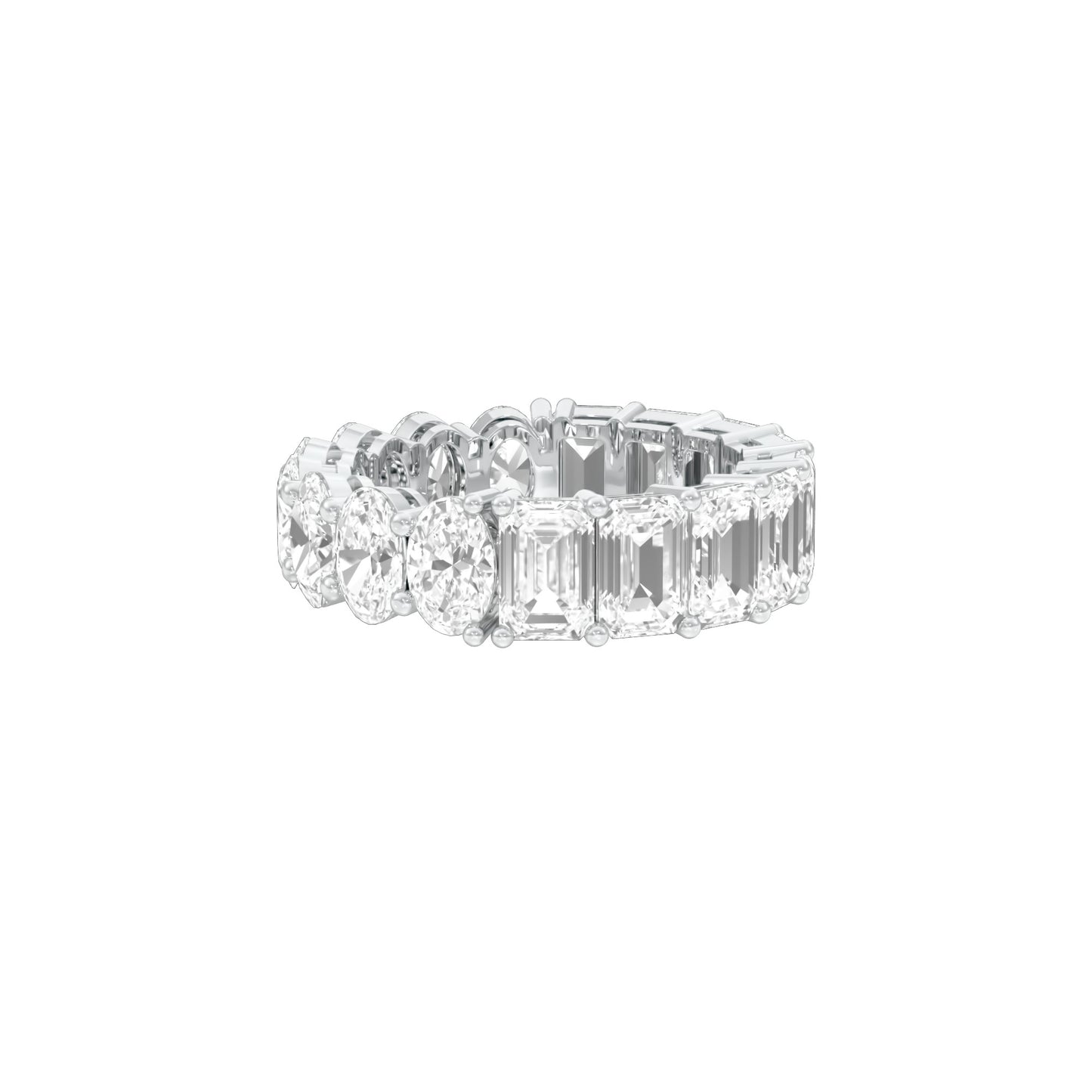 DLR001715 18 KT / White Gold / 22